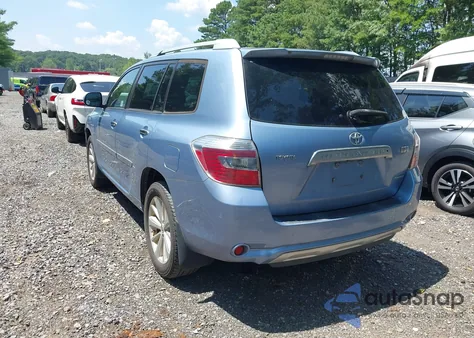 2008 Toyota Highlander Hybrid Limited из США, поврежденный, VIN JTEEW44A682006296